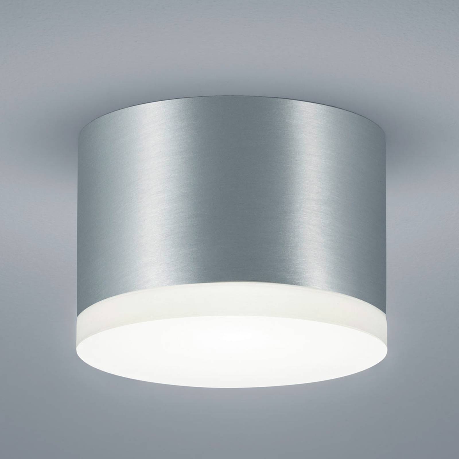 Helestra Pala LED-påbyggnadsdownlight aluminium