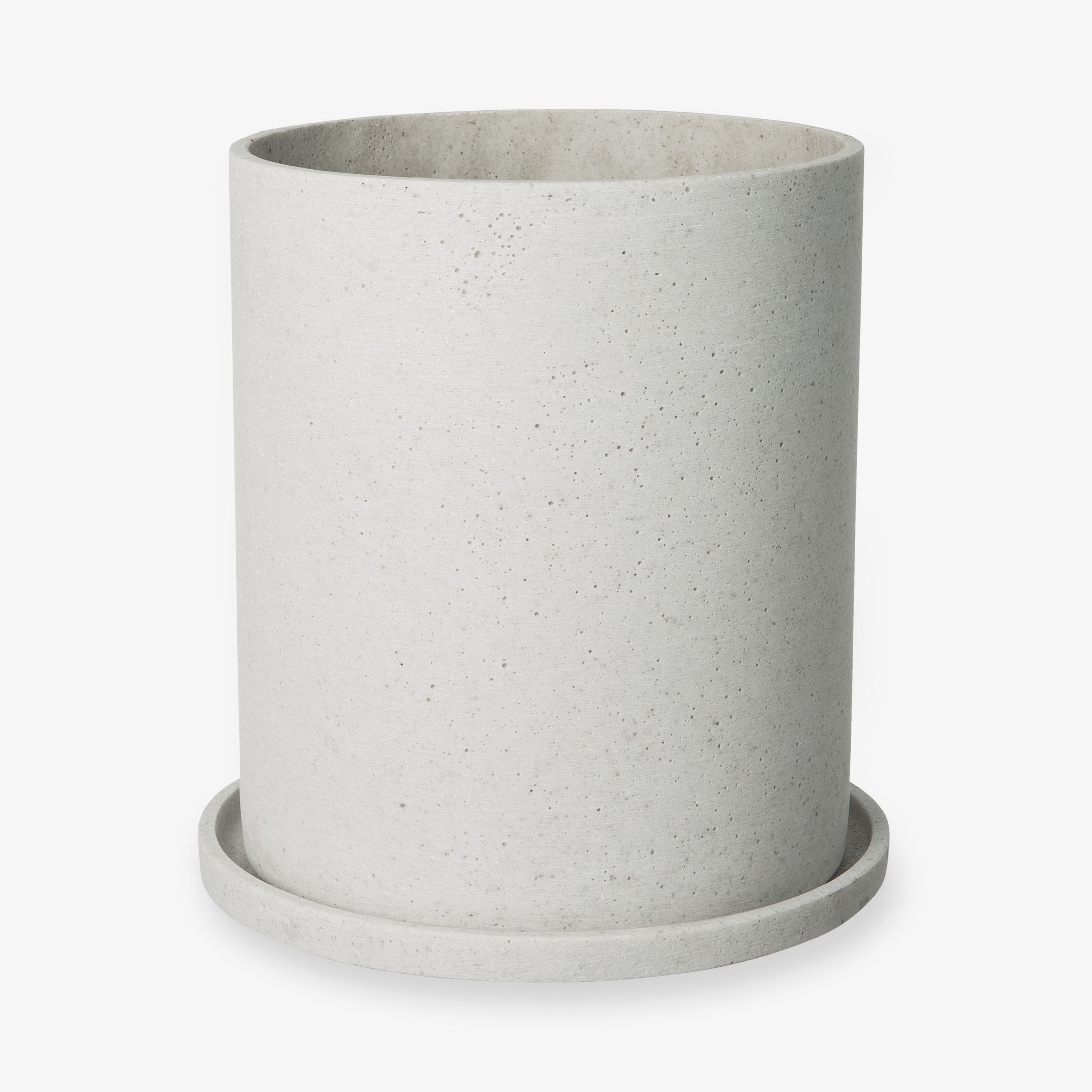 Kruka/Fat Polystone Stor Vit