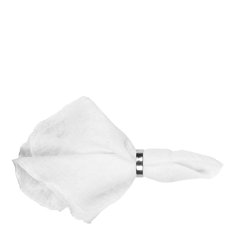Broste Copenhagen - Gracie Tygservett 45x45 cm Vit