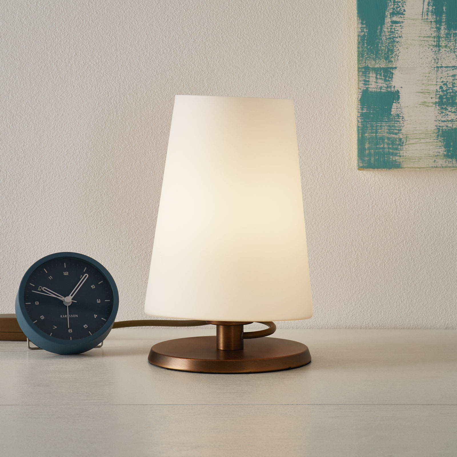Ancilla - bordslampa med touchdimmer brons