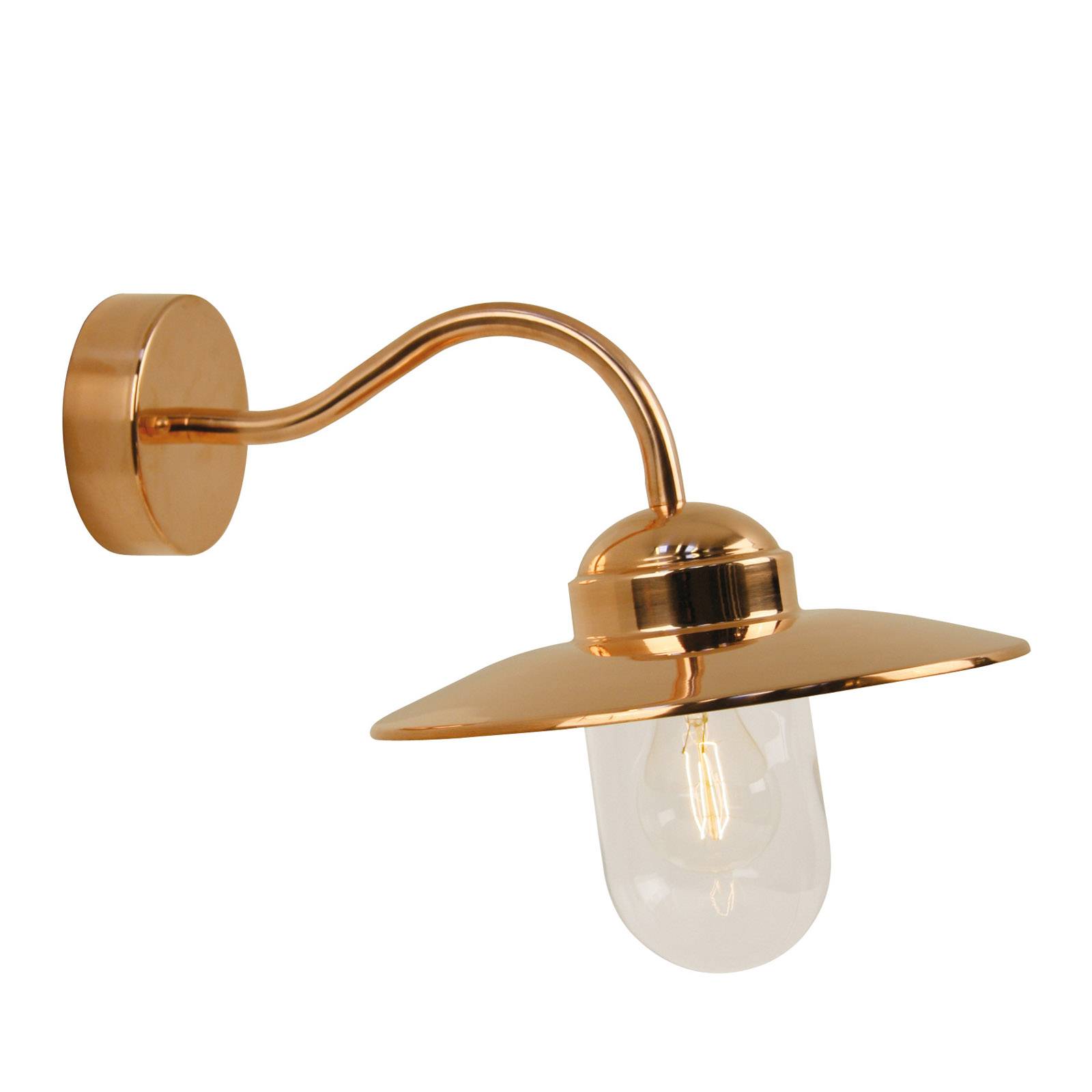 Luxembourg utomhusvägglampa av koppar