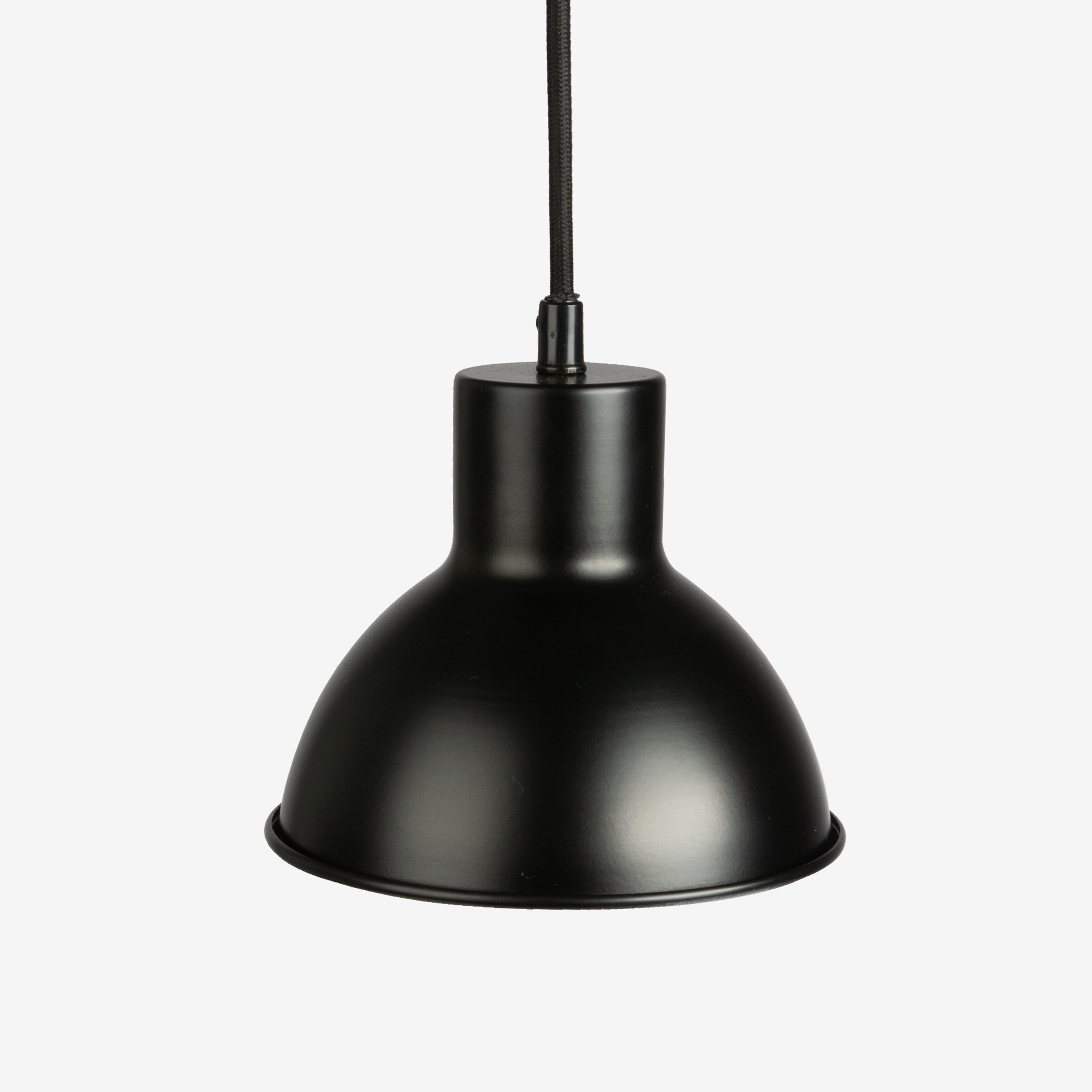 Lampa Metall Svart