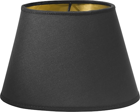 Lampskärm Oval Guld