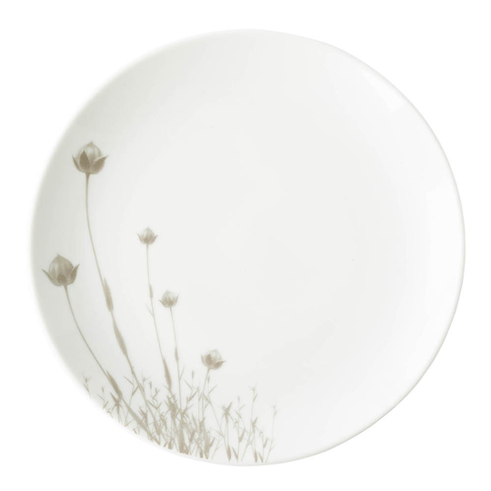 Magnor - Linen Add-On Assiett 21 cm Vit