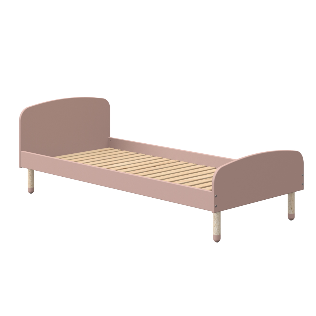 Barnsäng DOTS 200 cm rosa, Flexa
