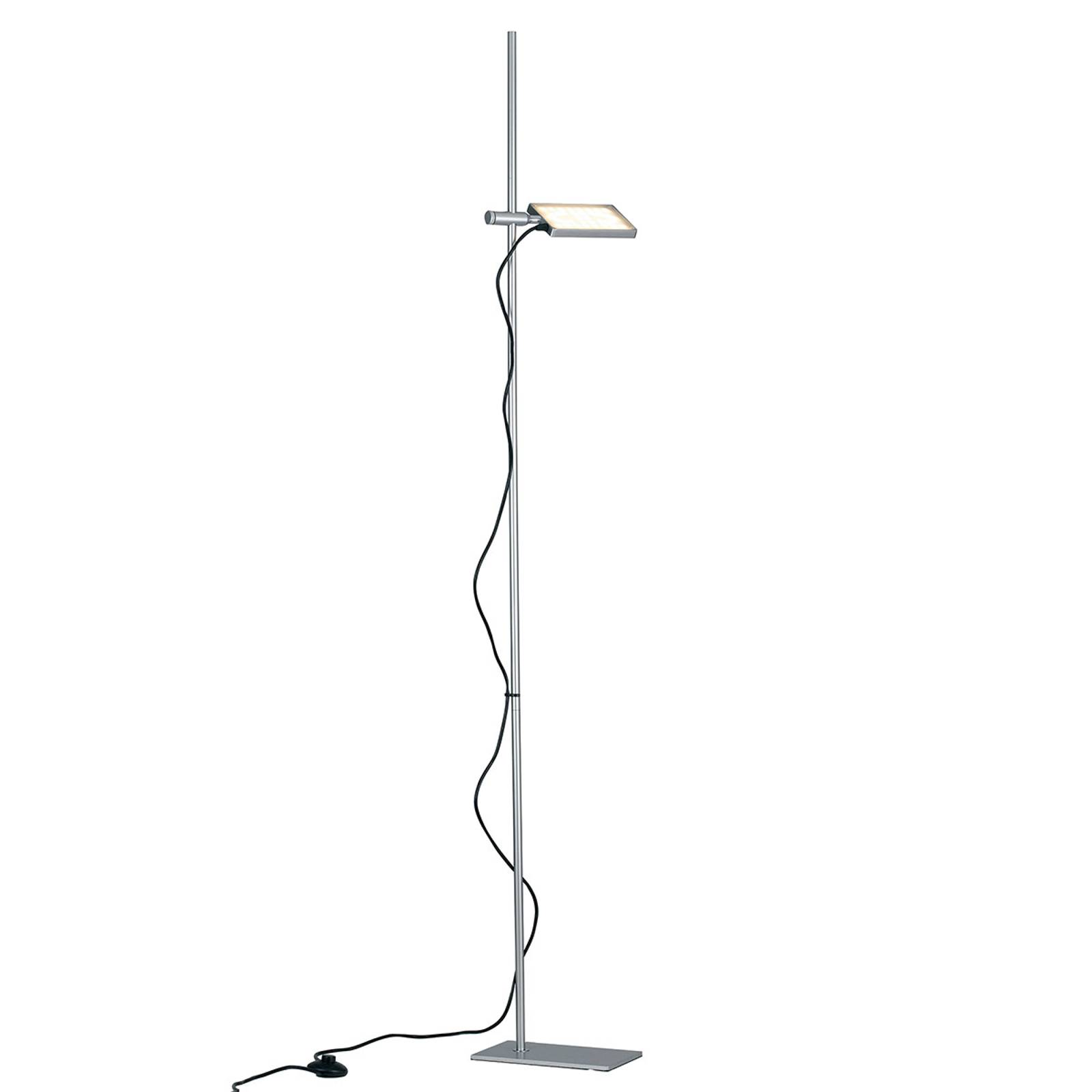 LED-golvlampa Book, grå