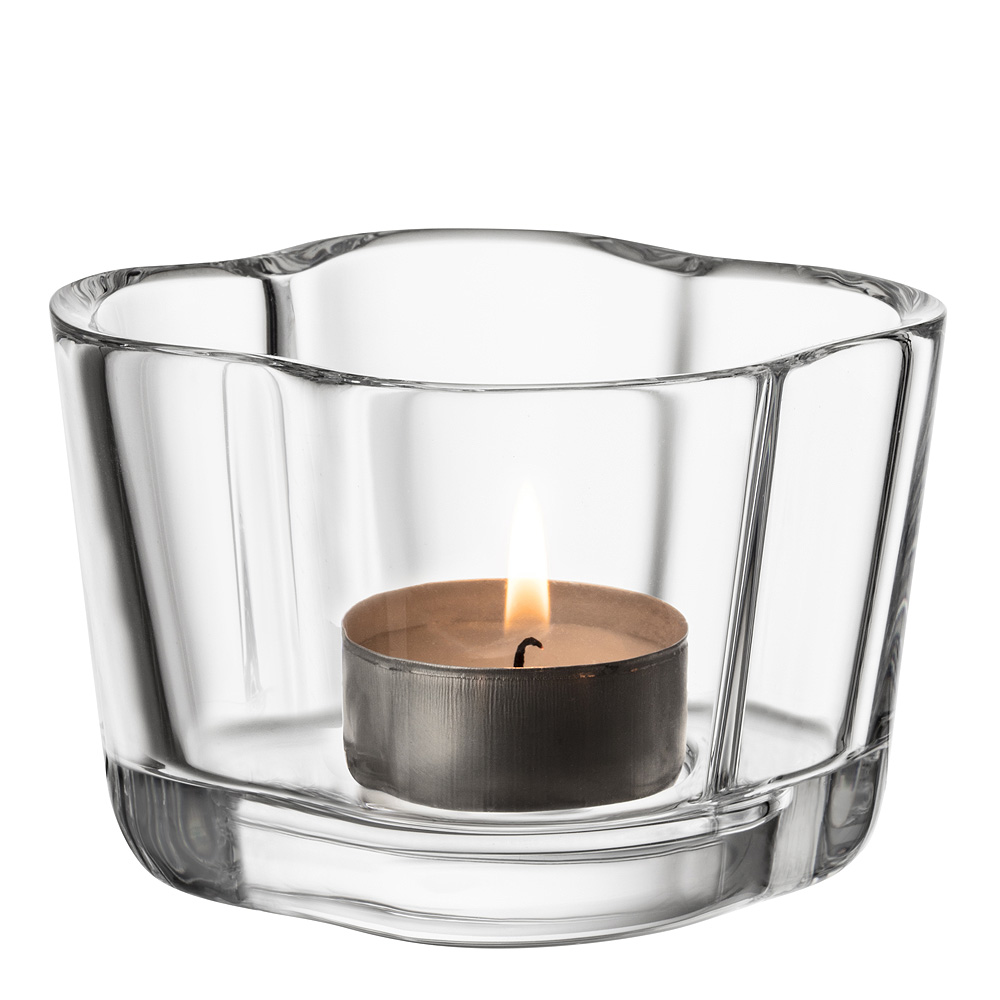 Iittala - Alvar Aalto Collection Ljuslykta 6 cm Klar