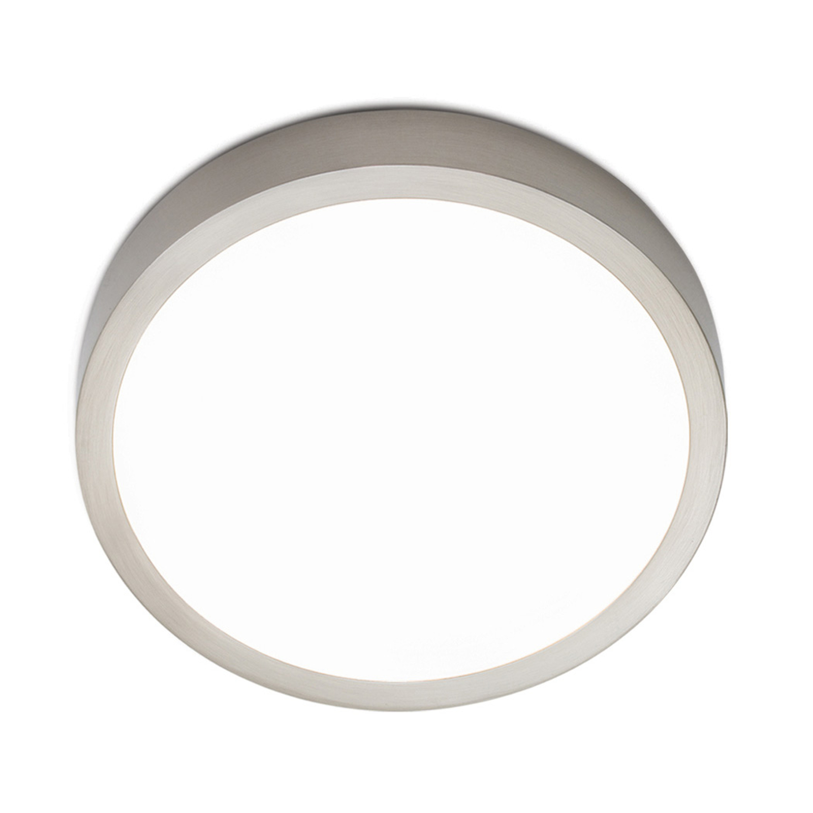 LED-taklampa Bully, satin 14 cm