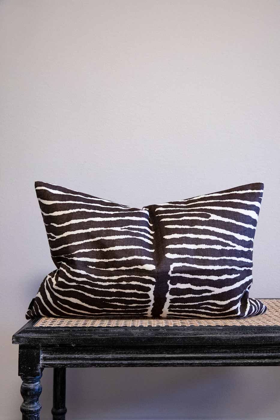 Kuddfodral Le Zebre 40x60 brun