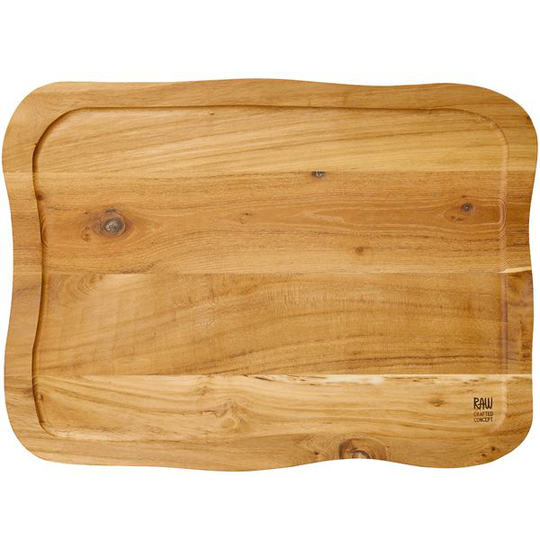 Aida - Raw Skärbräda 45x33 cm Teak