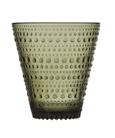 Kastehelmi glas 30 cl mossgrön 2 st