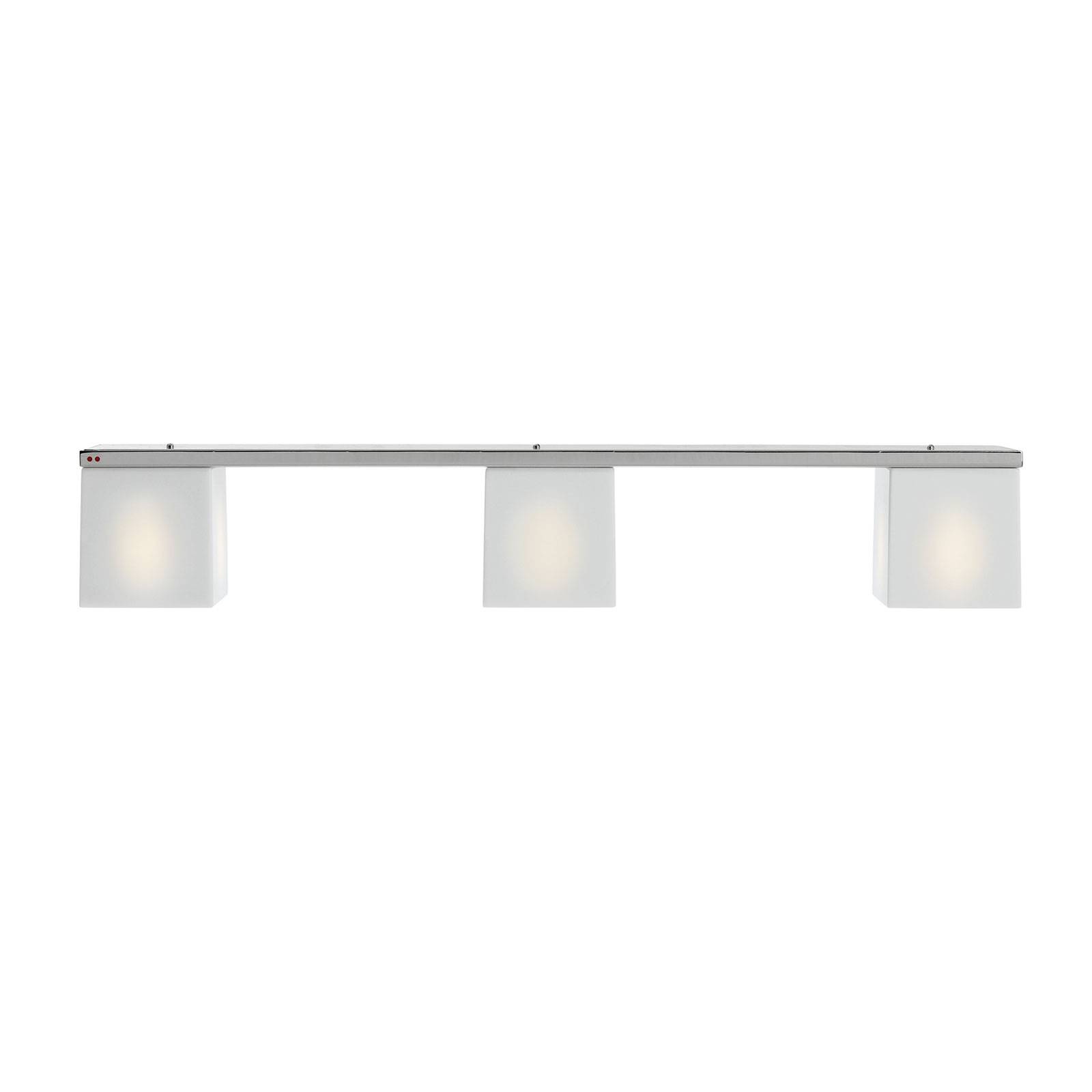 Fabbian Cubetto taklampa 3-lampor GU10 vit