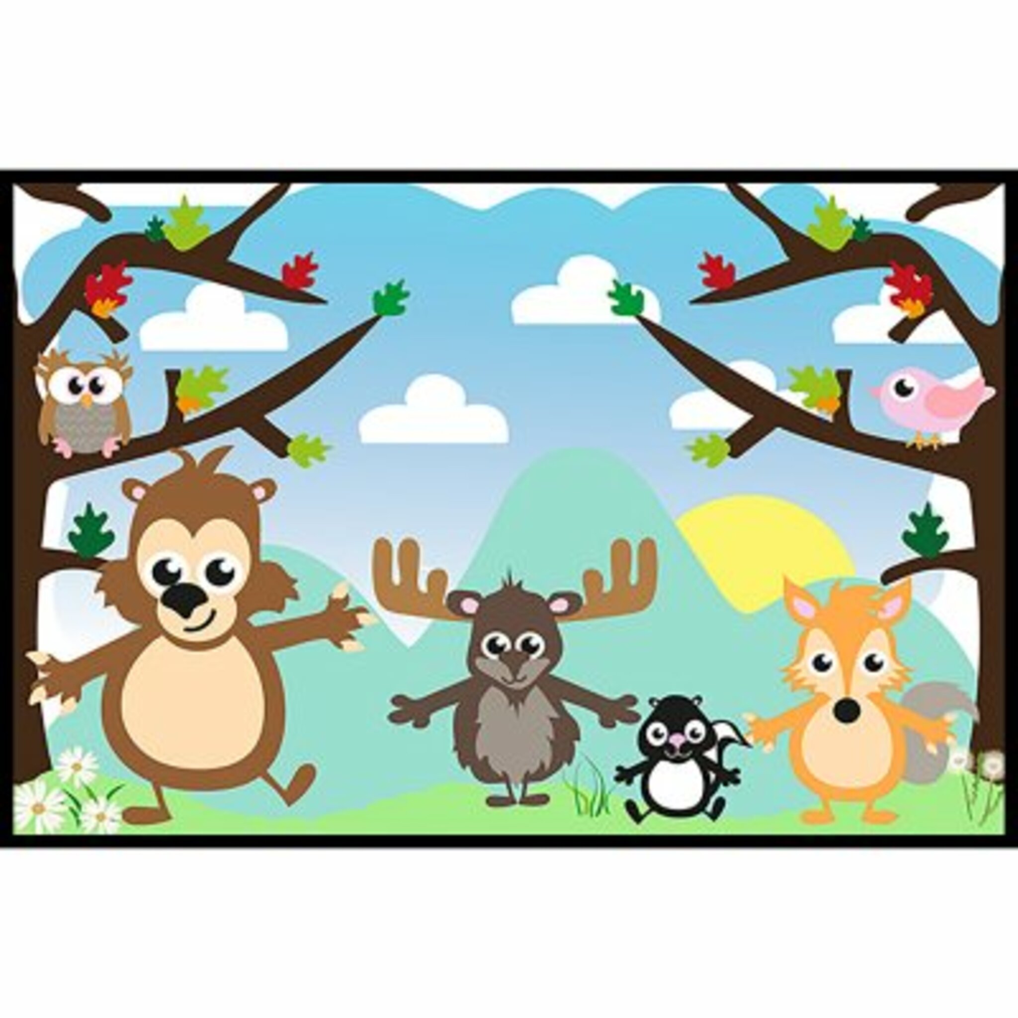 Forest Friends Poster