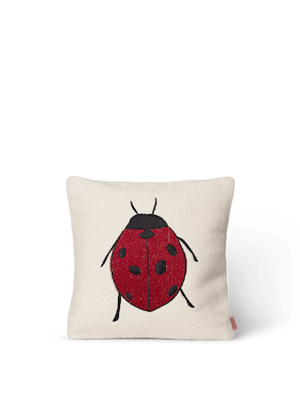 Forest Broderad Kudde Ladybird