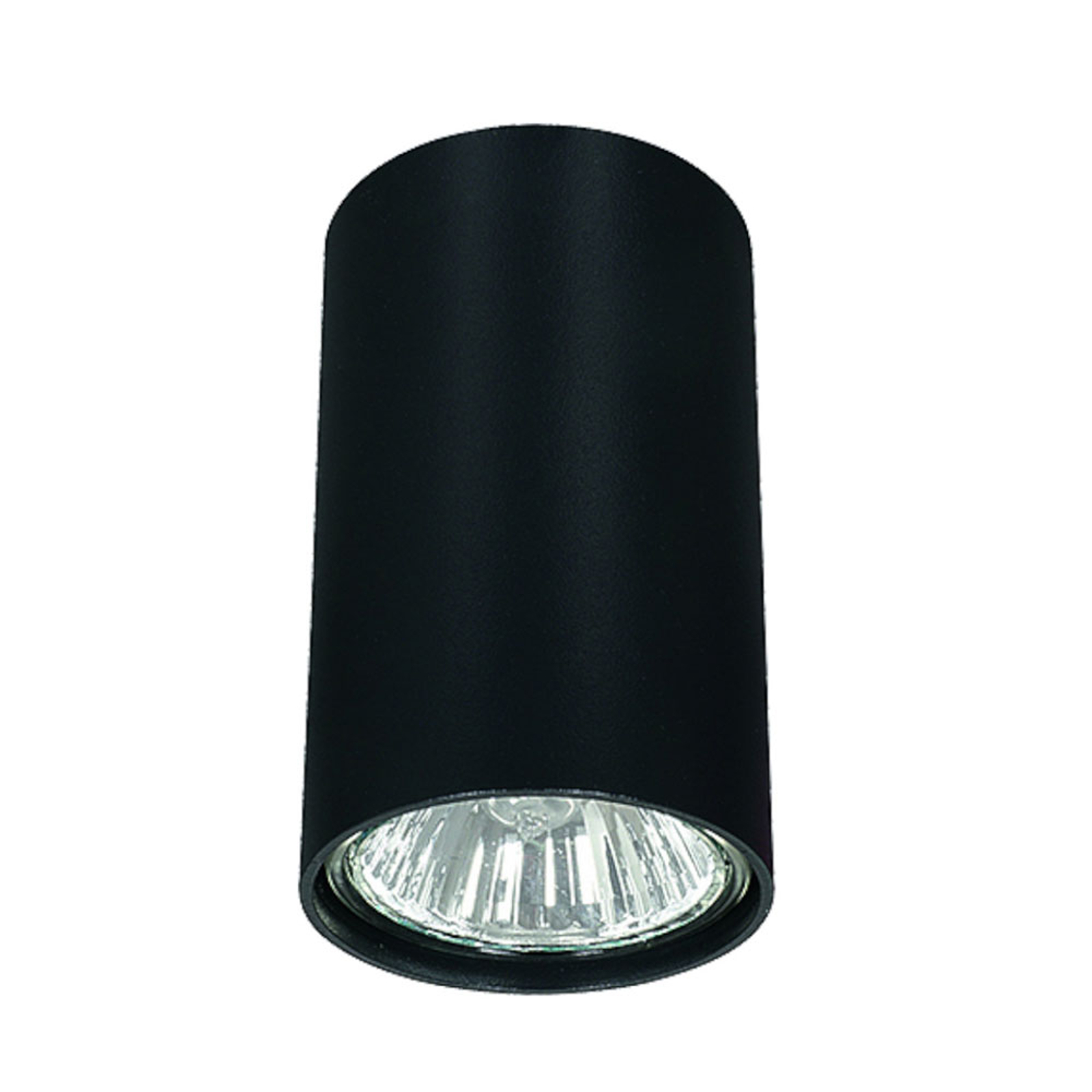 Downlight Eye S i cylinderform, svart