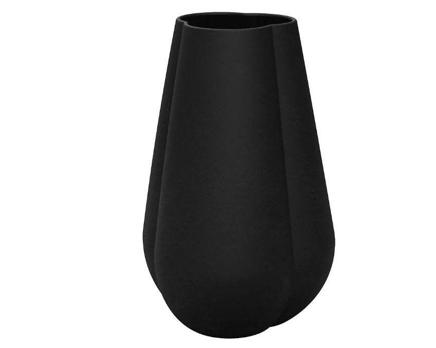 Cooee - Clover Vas 18 cm Svart