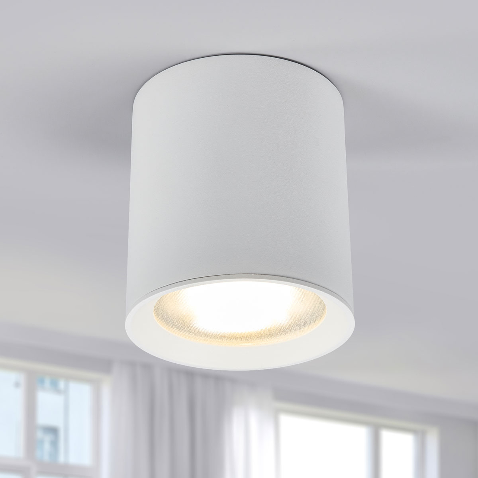 LED-taklampa Benk, 11 cm, 6,7 W