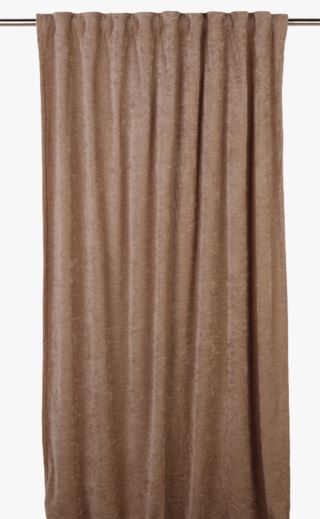 Carlo chenille gardin beige