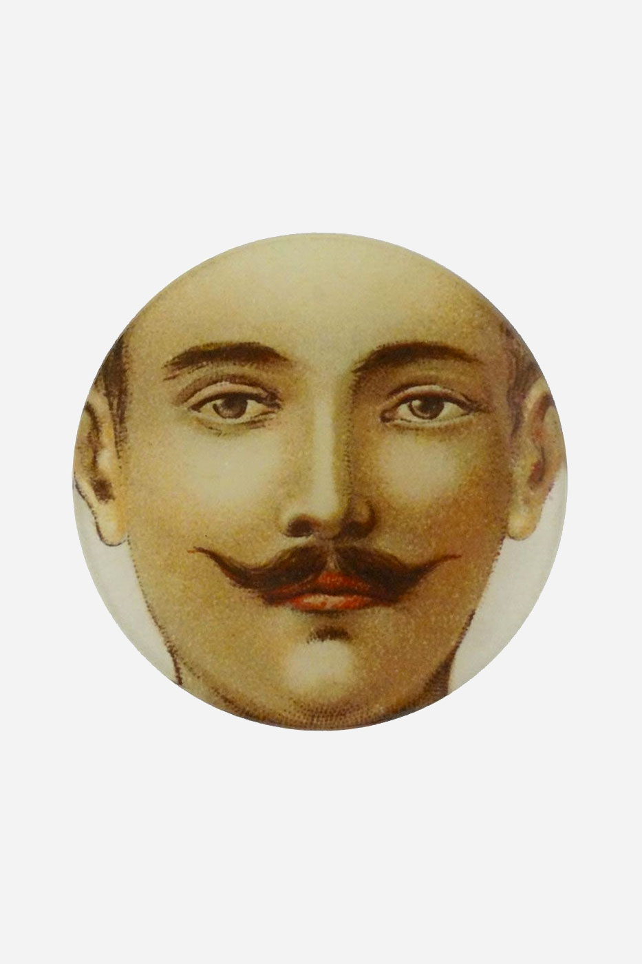 Fat Male head 10 cm