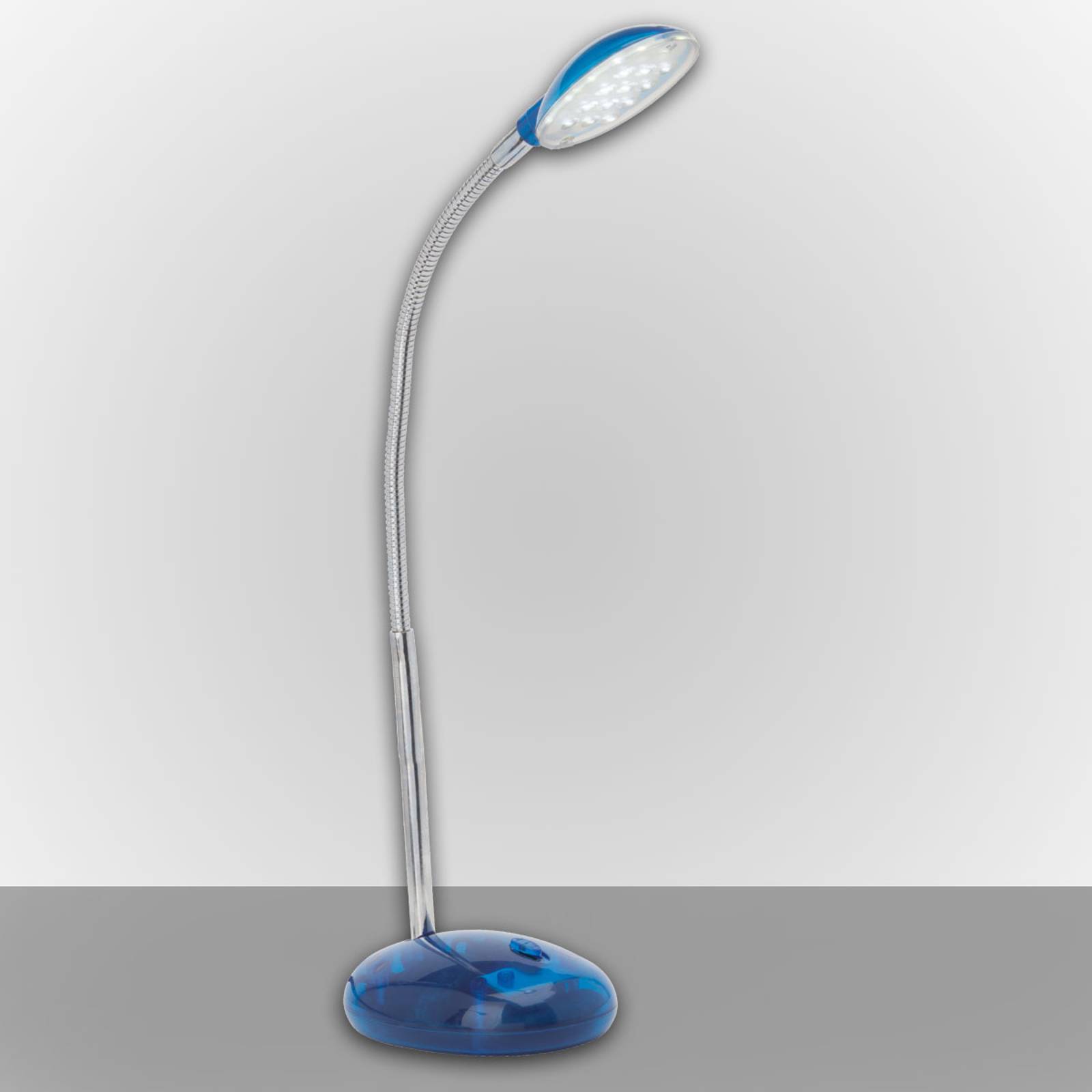 LED-skrivbordslampa Timma, blå