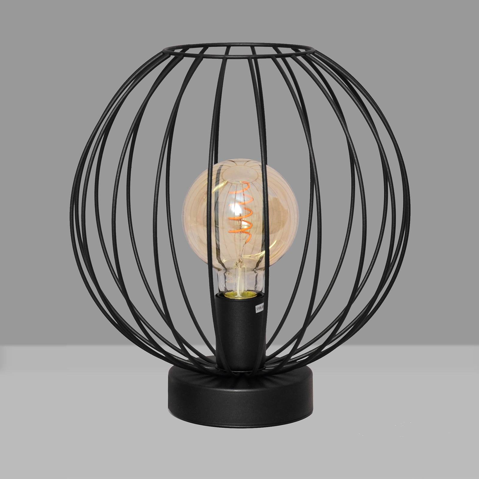 Bordslampa Cumera med burskärm, Ø 30 cm