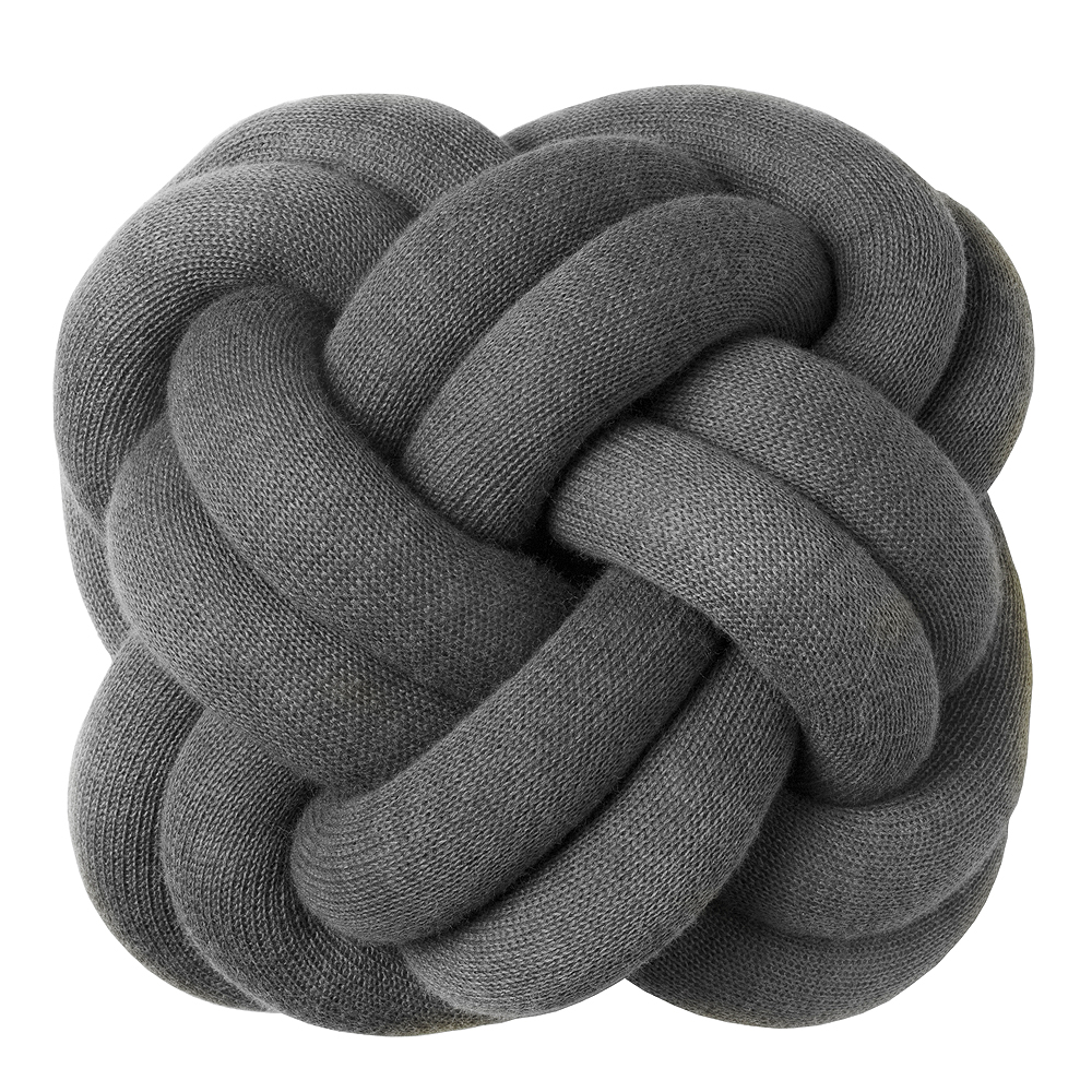 Design House Stockholm - Knot Kudde 30 cm Grå