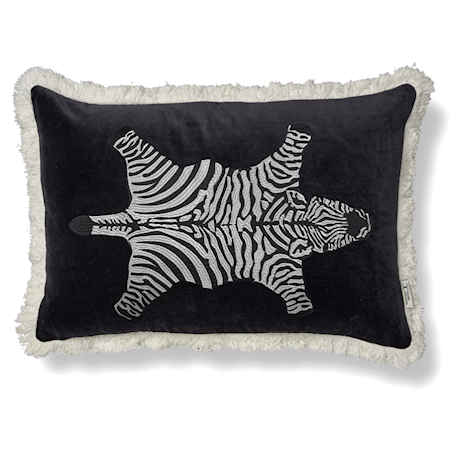 Eqqus Kuddfodral Svart/Vit 40x60 cm