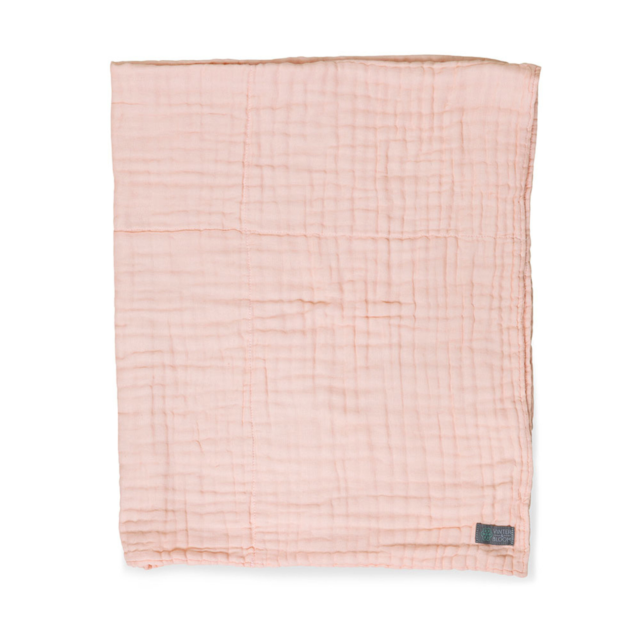 Filt Layered Muslin EKO Dusty Rose