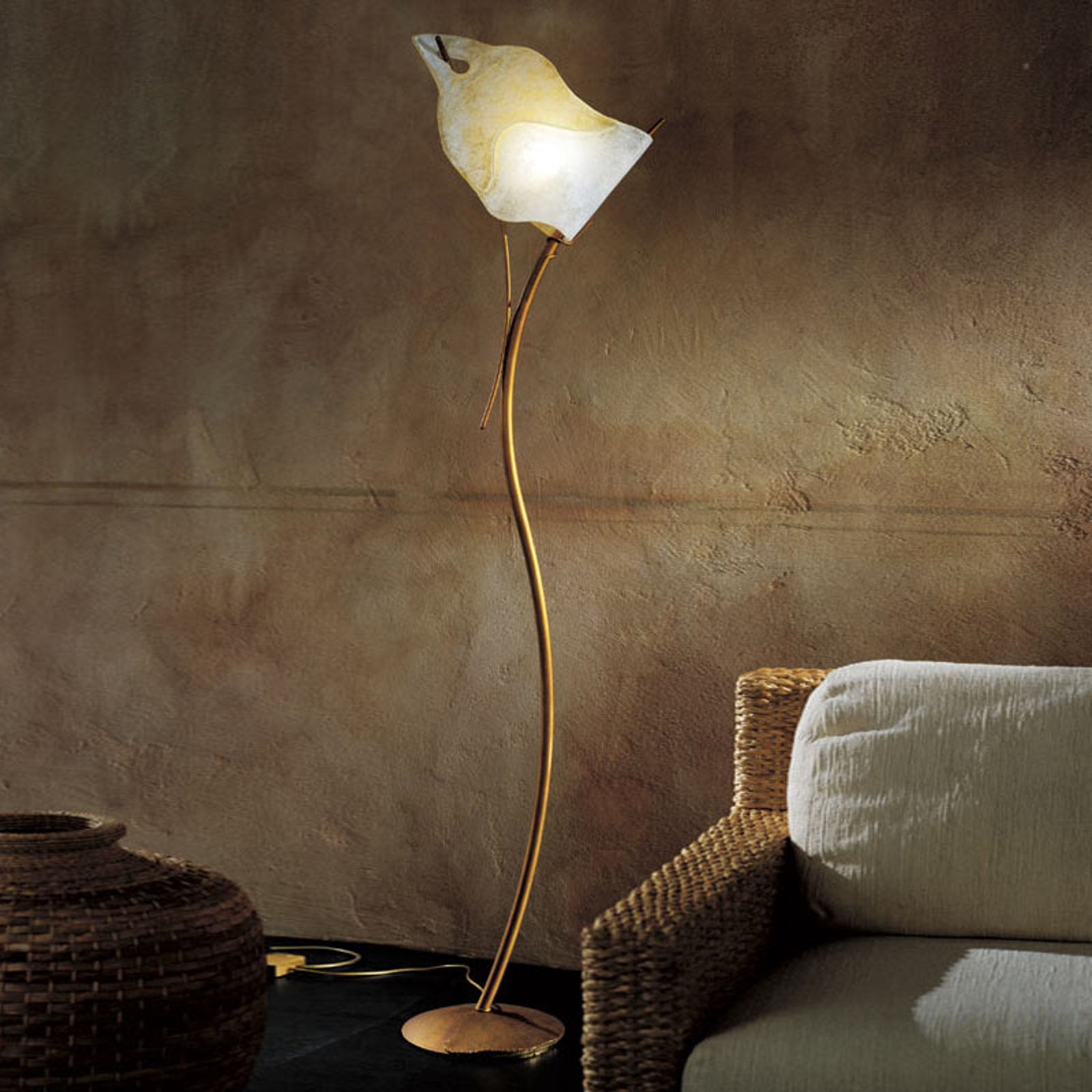 Enastående designergolvlampa FIRENZE