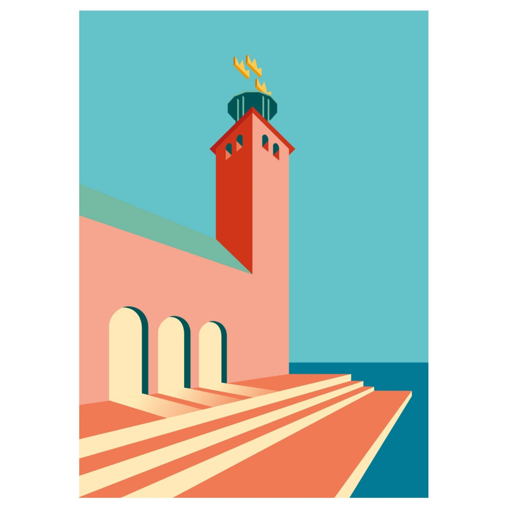 Poster Stadshuset 50x70