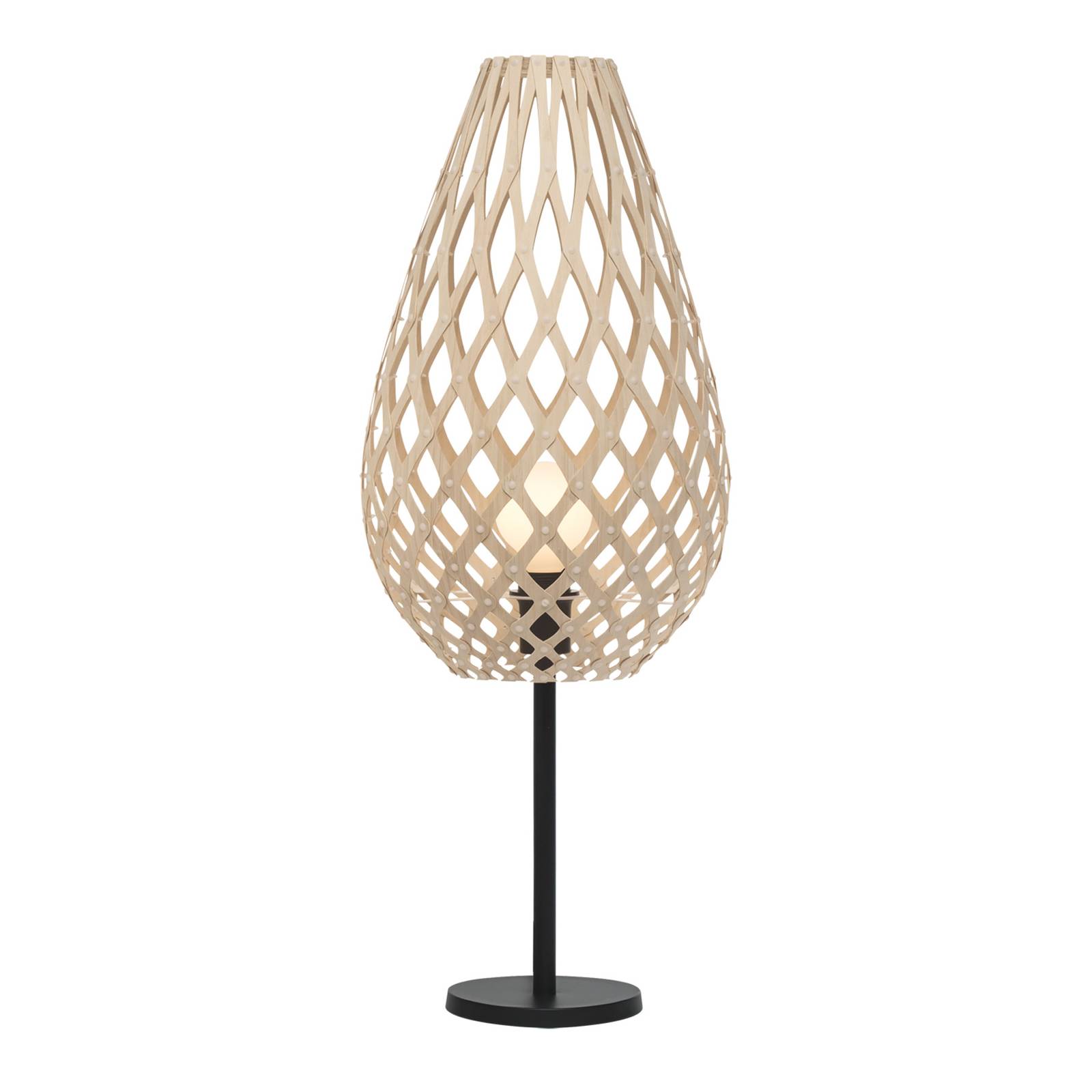 david trubridge Koura bordslampa natur