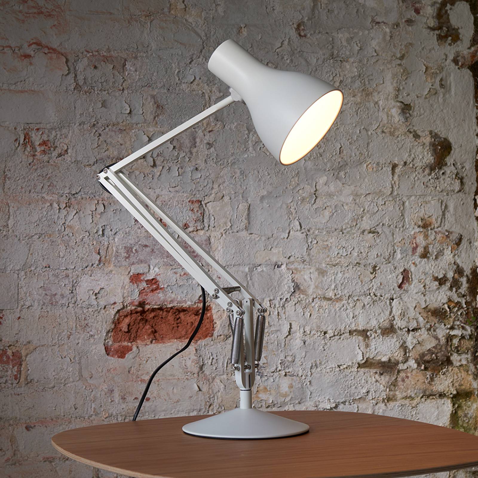 Anglepoise Typ 75 Mini bordslampa alpinvit