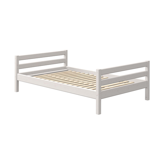 Säng 120 x 200 cm vit FLEXA CLASSIC