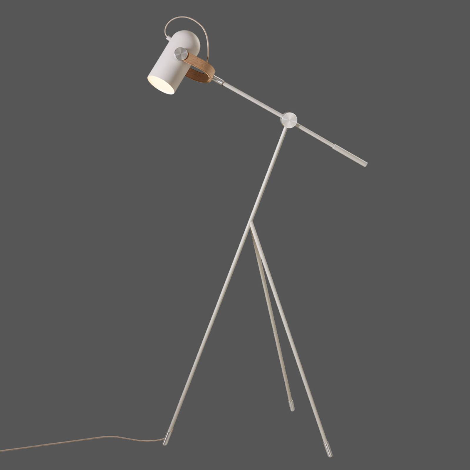 LE KLINT Carronade Low - sandfärgad golvlampa