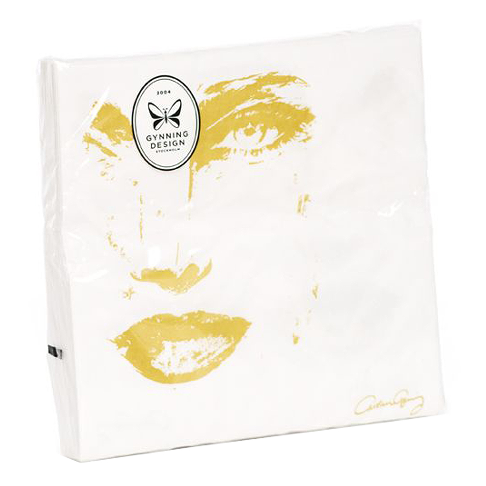 Gynning Design - Servett Piece of Me 33x33 cm Guld