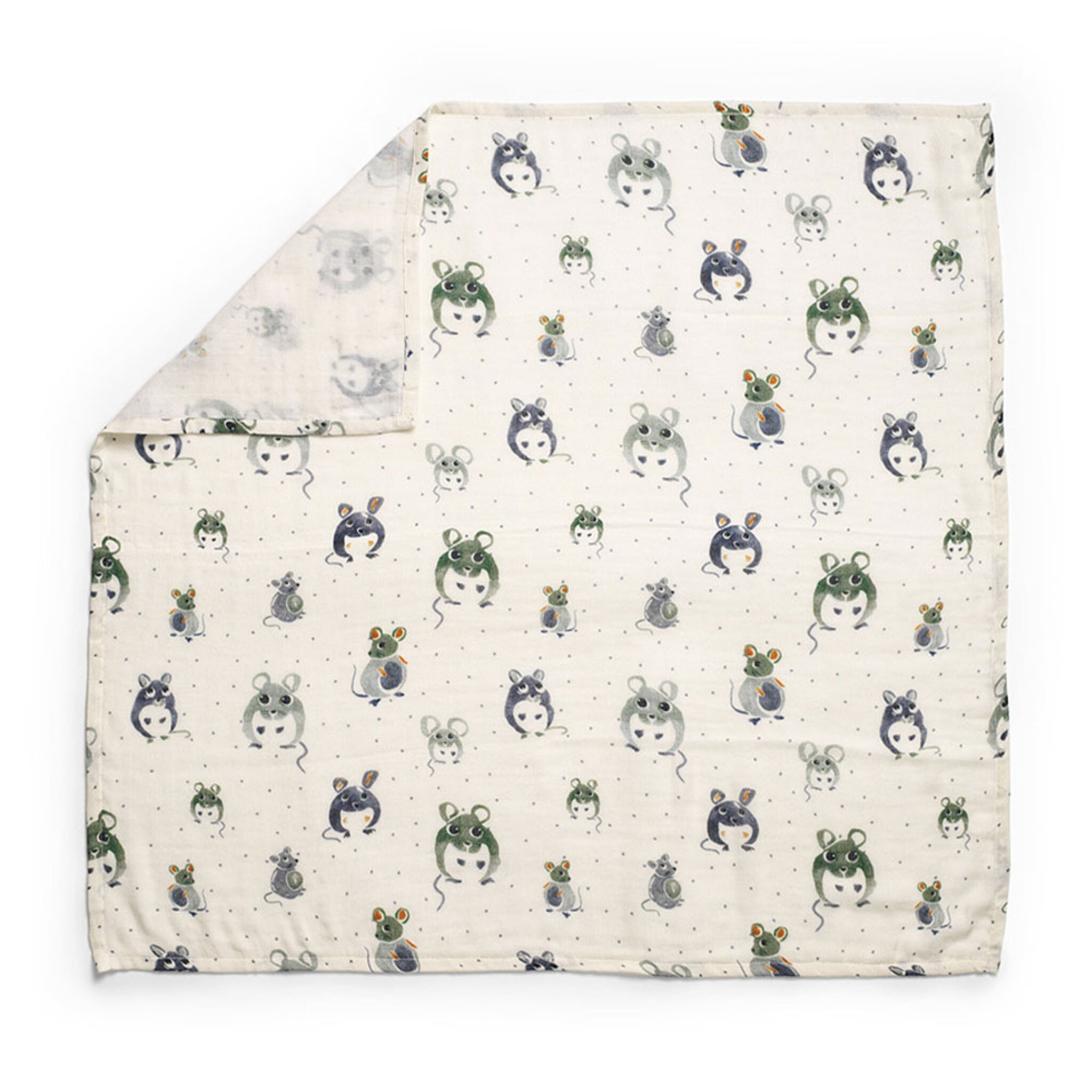 Muslinfilt Forest Mouse, 80X80