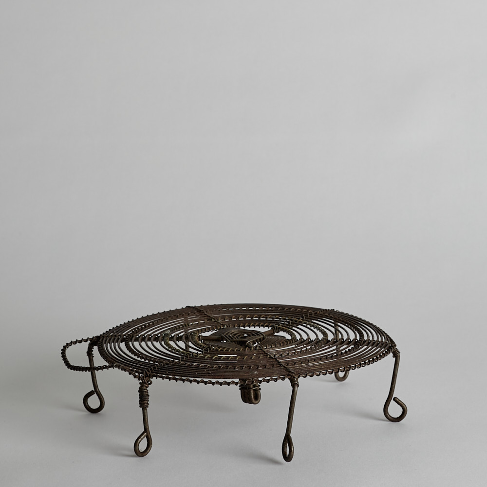 Vintage - Kastrullunderlägg i Metalltråd