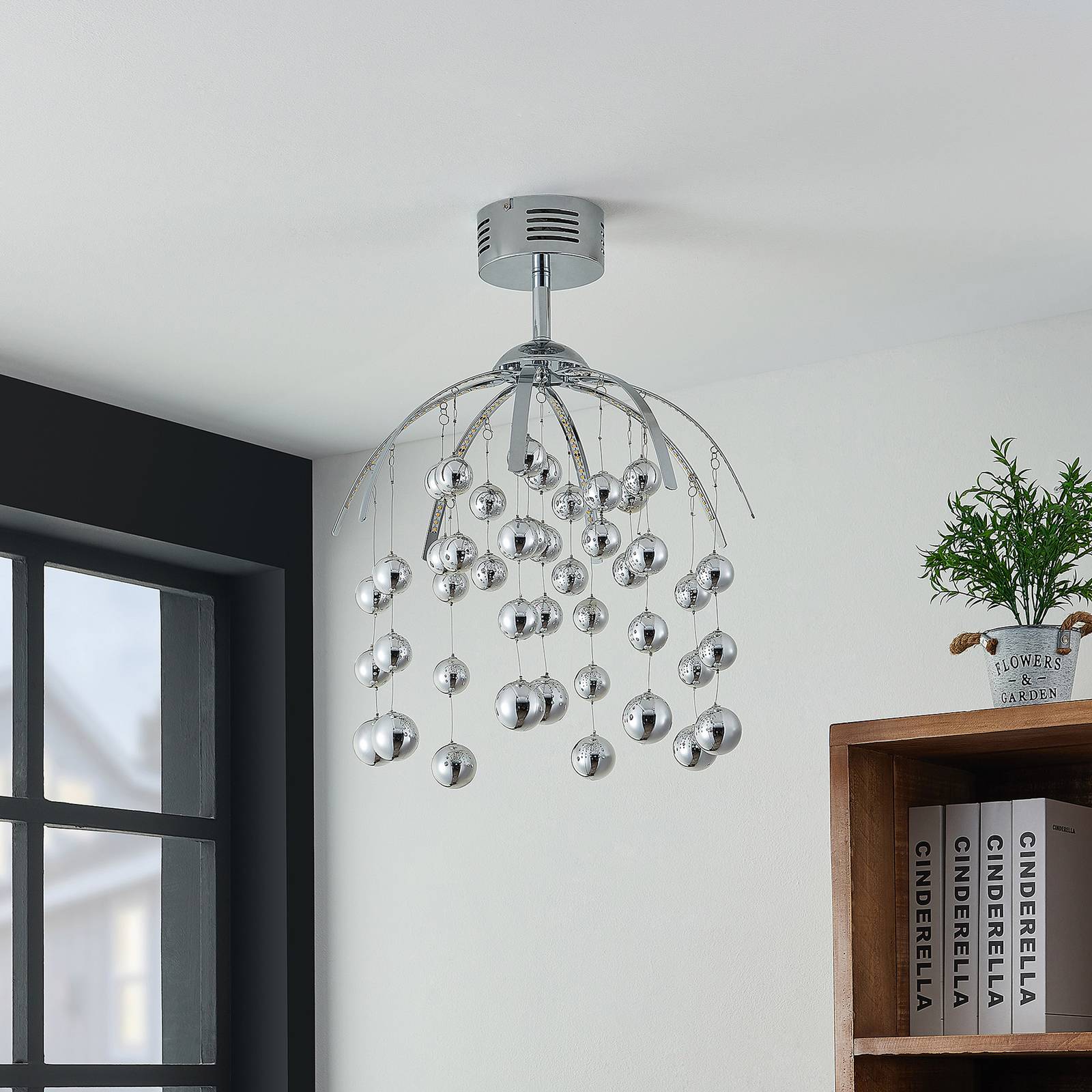 Lindby Kinia LED-taklampa