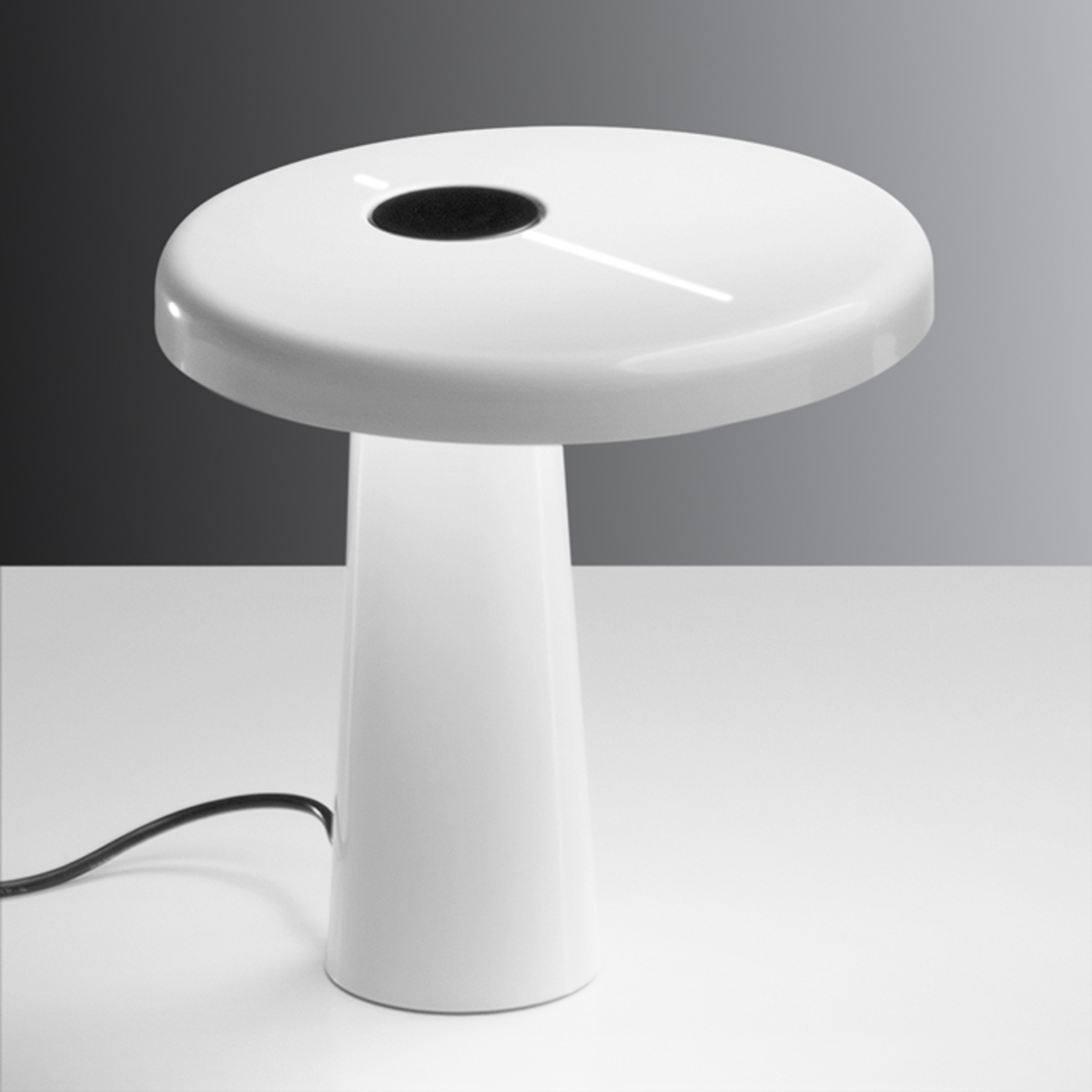 Martinelli Luce Hoop - LED-bordslampa i vitt
