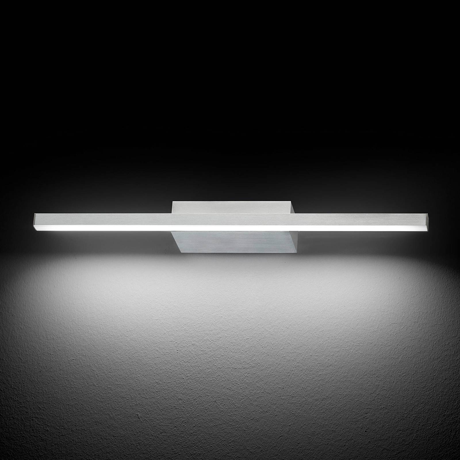 GROSSMANN Forte LED-vägglampa, aluminium 49,4 cm