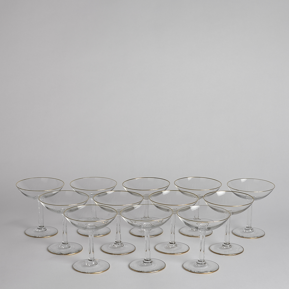 Vintage - SÅLD Cocktailglas 12 st