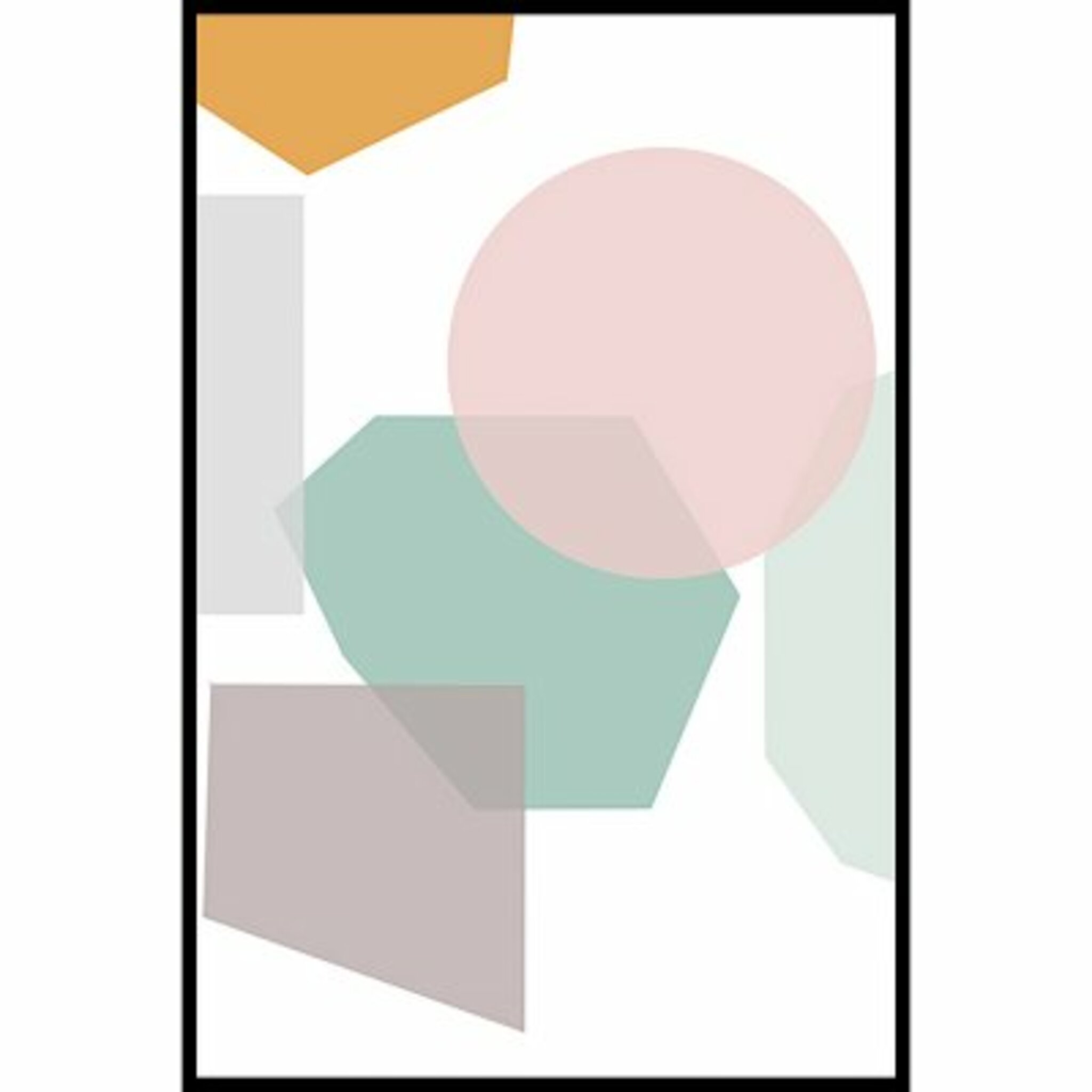 Geometrical Shapes Poster