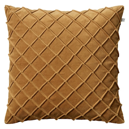Deva Kuddfodral Sammet Gul 50x50 cm