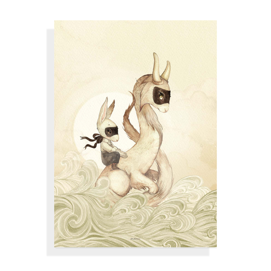 Poster Sixten´s Dragon 30 x 40 cm Mrs Mighetto