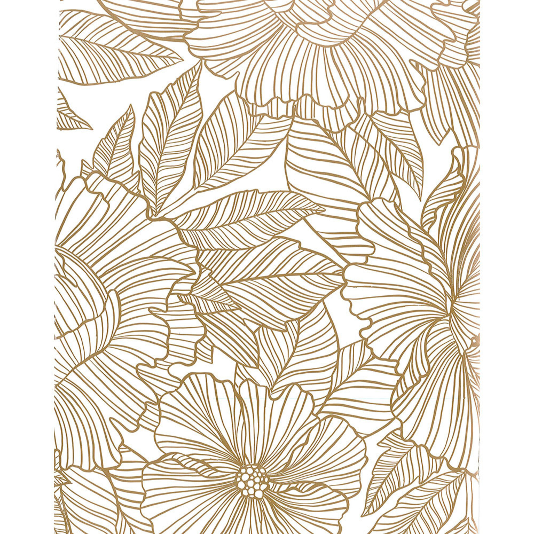 Presentpapper Marquet flower, 4m x 0,57cm