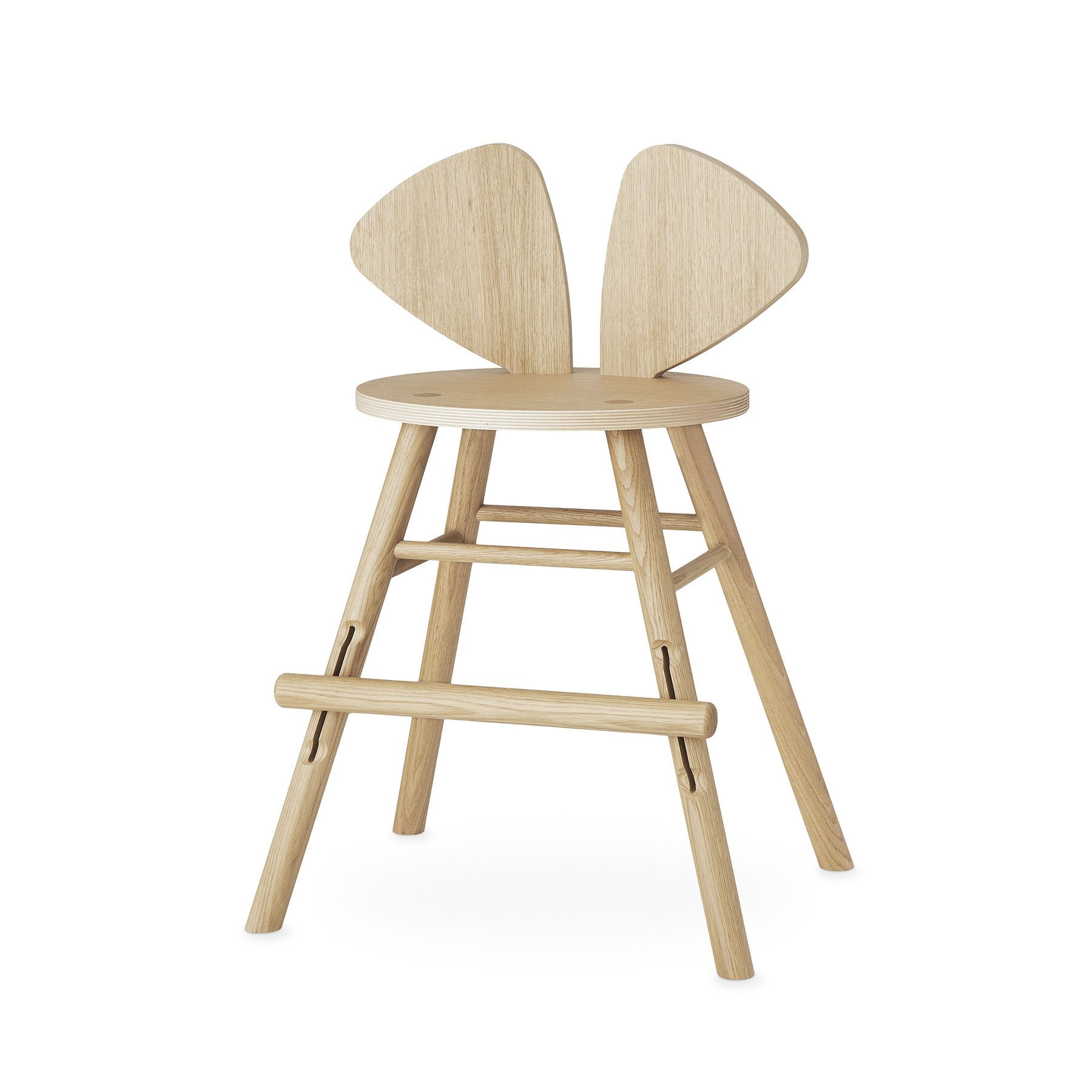 MOUSE CHAIR JUNIOR ek matstol Nofred