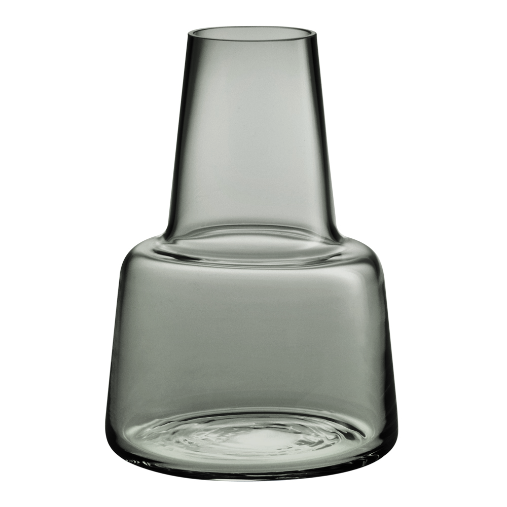Holmegaard - Flora Vas 24 cm Smoke mellan hals