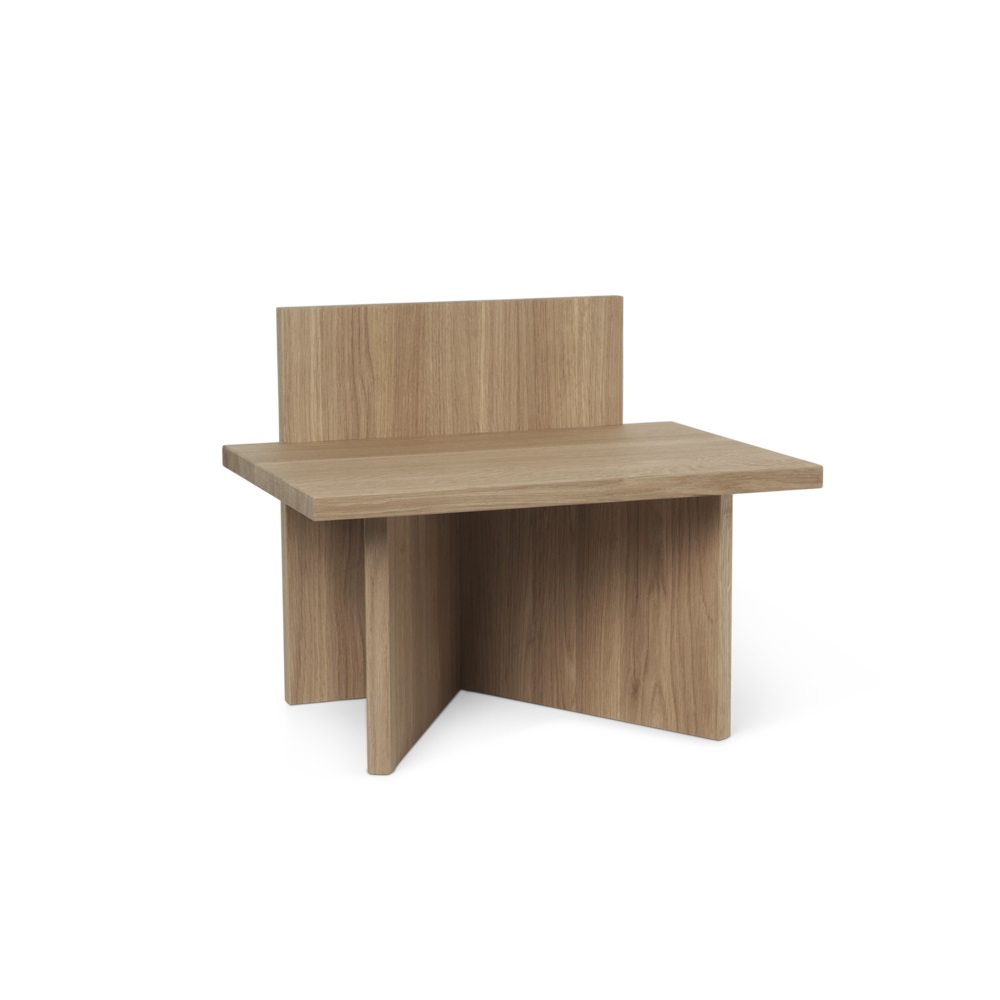 Oblique Stool Ek bord/ pall, Ferm Living