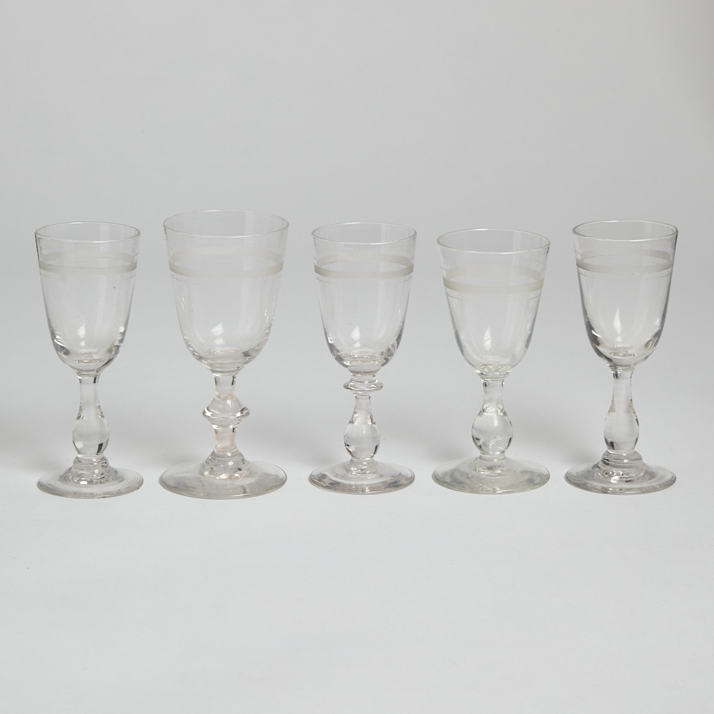 Vintage - Snapsglas "Rydbergsglas" 5 st