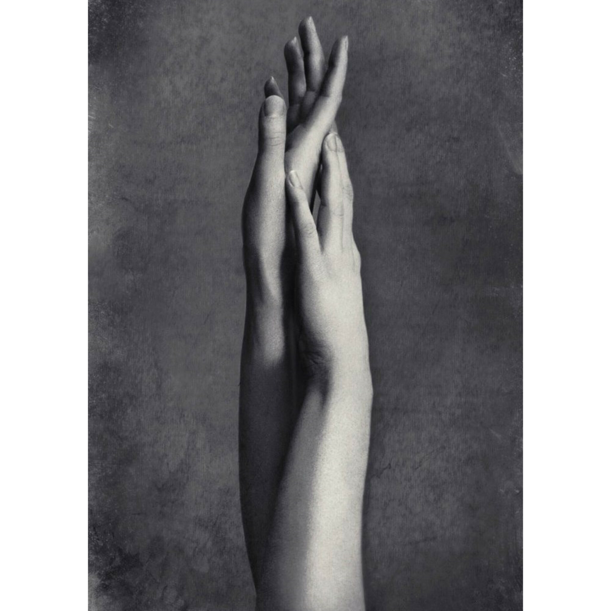 Be The Change Hand Poster